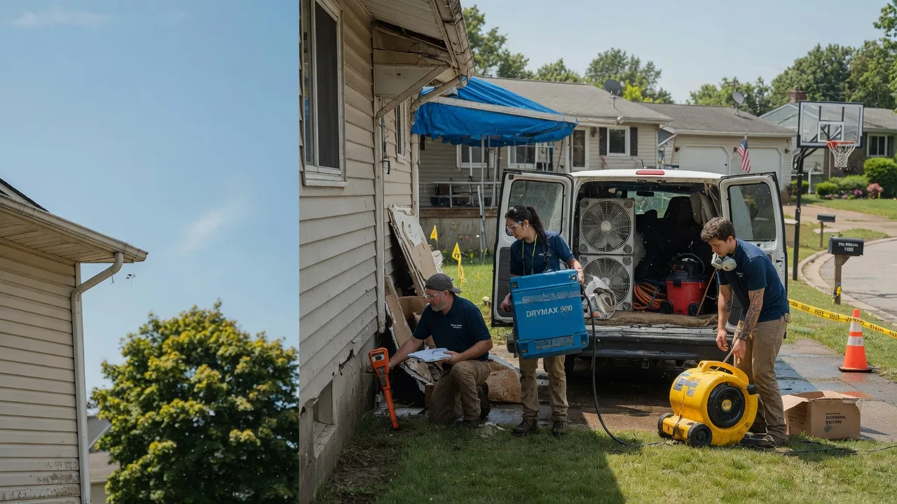 Ceiling Leak Cleanup in Macedonia, OH near me