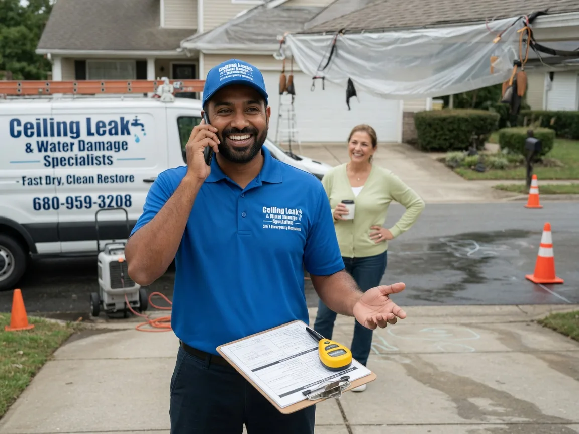 Ceiling Leak Cleanup Macedonia, OH FAQs